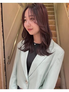 ロチカバイドールヘアー 心斎橋(Rotika by Doll hair) Cherry red