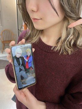 サンド 池袋(sand) 推しカラー/インナーカラー/トリプルカラー/池袋駅/ボブ