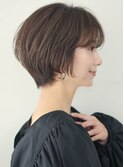 髪質改善/縮毛矯正/美髪/ショート/耳かけ/ショートボブ/小顔ヘア