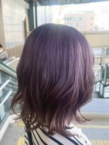 アールプラスヘアサロン(ar+ hair salon)&nbsp;ラベンダーベージュカラー