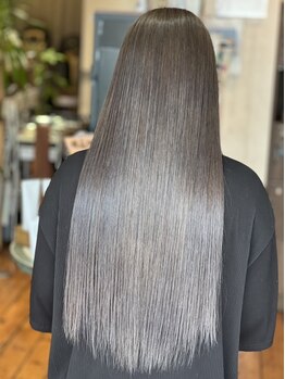 アネラ リラクシス(Anera Relaxsis)の写真/宮崎希少！《水素ガス吸入×酸性ストレート》傷みや不自然な仕上がりにお悩みの方必見!!傷ませず髪質改善◎