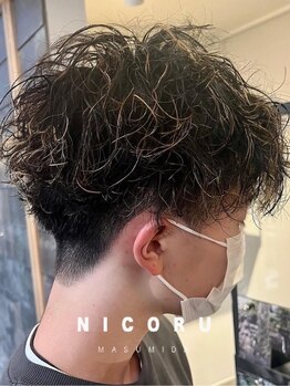 ニコル マスミダ(NICORU)の写真/学生～ビジネスマンまで幅広いニーズに対応OK！再現性高く自宅でのスタイリングも簡単◎