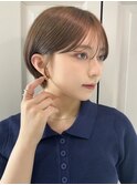 髪質改善＊アッシュオリーブショート＊美髪【Zina千葉2nd】