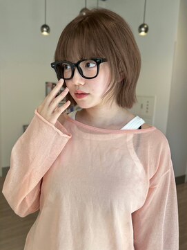 ユーフォリア 新宿通り(Euphoria) レイヤーボブ/グレージュ