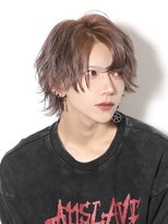 ガルテ(GARTE)&nbsp;韓国風ウルフカット/メンズウルフ/コンマヘア/ミルクティー