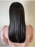 黒髪ロング艶々うる艶美髪