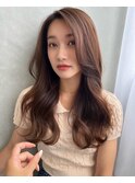 フェミニンロング/似合わせカット/メルティカラー/2wayバング1