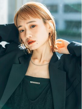 リル バイ フレイムス 川口(Lilou by Frames) 夏のオレンジベージュカラー