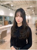 大人可愛い20代30代40代小顔ウルフレイヤーボブ丸みショートボブ