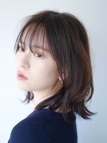 ワン 川崎(ONE)&nbsp;オリーブベージュ/ウェットヘア /レイヤーカット /川崎