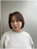 ボブカット/暖色カラー