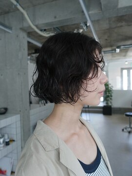 テンション(tension) ニュアンスパーマボブウルフ大通駅バスセンター駅豊水すすきの駅