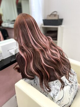 シーズン 大阪(SEASON) 【エクステ】ピンクヘア/ハイライト/エクステ/大阪梅田駅梅田駅