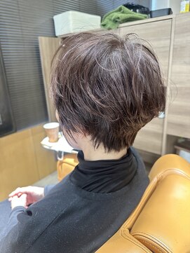 纏う美容室 大人ショート