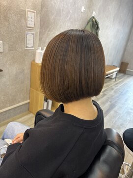 丸みショートボブ