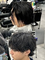 オーバルバイアピッシュ(OVARL by apish) フェザーパーマシャドウパーマニュアンスパーマカルマパーマ原宿