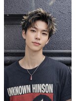 ベル 表参道店(Belle)&nbsp;men'shair/センターパート/ツーブロック/シャドウパーマ