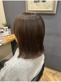 ダークアッシュ/ミディアムレイヤーカット/鎌取店/市川いづみ