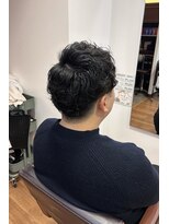 フラワー(flower)&nbsp;メンズカット/ツーブロック×緩めパーマ