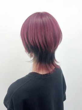 ロサ ファイブヘアー(Rosa..5Hair) チェリーピンクウルフカット★