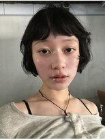 ナヌークカフラ(nanuk kafla)&nbsp;ショートボブパーマ