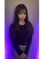 ユウキカガヤキ(YUUKI KAGAYAKI)&nbsp;姫路 レイヤーカット ロング 姫路 縮毛矯正 縮毛矯正 自然