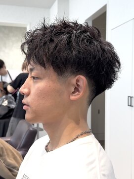 メンズヘアフェイス(Men's hair FACE。) メンズショート/ルーズパーマ