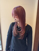 美容室 ルチア ハワイ(Luccica HAWAII)&nbsp;【luccicaＨＡＷＡＩＩ/村田翔】ハイレイヤー×ピンクベージュ！