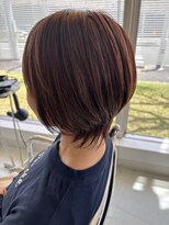 ラ ルーナ アレックス 神戸北町店(la luna alex)&nbsp;ツヤ感たっぷりショートヘアー