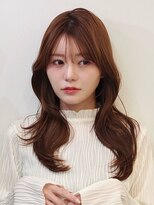 シーク 八王子(CHIC) シースルー前髪×韓国顔周りカット 【八王子】