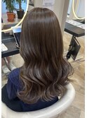 オリーブグレージュオリーブカラーダブルカラー
