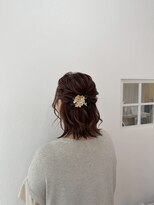 ヘアビジュー(hair bijou) ハーフアップ