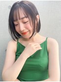 【大人女性おすすめ♪】小顔ボブ×美髪×大人かわいい×ベージュ