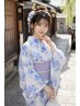 ☆浴衣着付け＋ヘアセット☆￥5000 