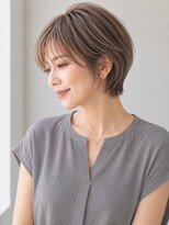 サンタフェ 岡崎店(Santa'Fe)&nbsp;白髪ぼかしハイライトカラー/ハンサムショート