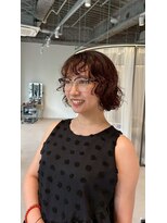 シーン バイ ラッド(SCENE by RAD)&nbsp;小顔盛りレイヤーショートボブ顔まわりカット大人可愛い艶感