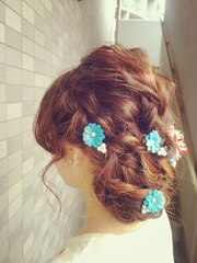 和装ヘアアレンジ