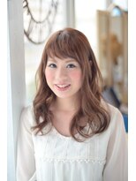 アトリエ エス atelier es HAIRDESIGN&nbsp;カジュアルロング/セミロング/ピンクベージュ/ピンクブラウン