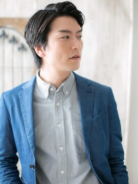 モッズヘア メン 上尾東口店(mod's hair men) ≪mod's men≫アレンジ自在♪ビジカジ七三スタイルb