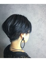 ヘアサロンM 新宿&nbsp;色落ちが楽しめるネイビーカラー♪