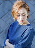 ☆LOCO☆外国人風ハイトーンカラー×ふんわりショート