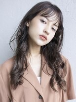 アルバム 渋谷パルコ(ALBUM) グレージュロング_ハイライトカラーセミウェットウェーブ_7853