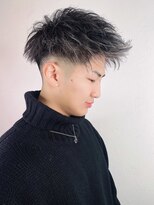 アンダーバーホワイト(_WHITE)&nbsp;フェード極細ハイライトカラー