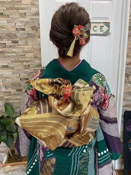 アルファ 姪浜店(alpha) 成人式ヘア