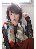 ロロネー 森ノ宮キューズモール(Lolonois) 【Lolonois森ノ宮】綺麗目大人ショートボブ（藤岡なおき）
