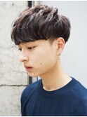 フェザーマッシュ/ツーブロック/ビジネスヘア
