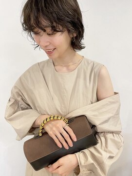 エイチ 梅田(H) ニュアンスパーマ ウルフカット/レイヤーカット/髪質改善/前髪/