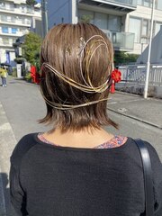 成人式にもおすすめ！着物にぴったり水引ヘアアレンジ★秋山