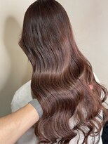 エヴリンアンドペイジ(Evelyn&paige)&nbsp;ピンクパープルブラウン×ヨシンモリ