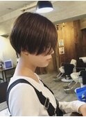 美髪/ネビージュ/大人かわいい/透明感ショート[恵比寿/代官山]